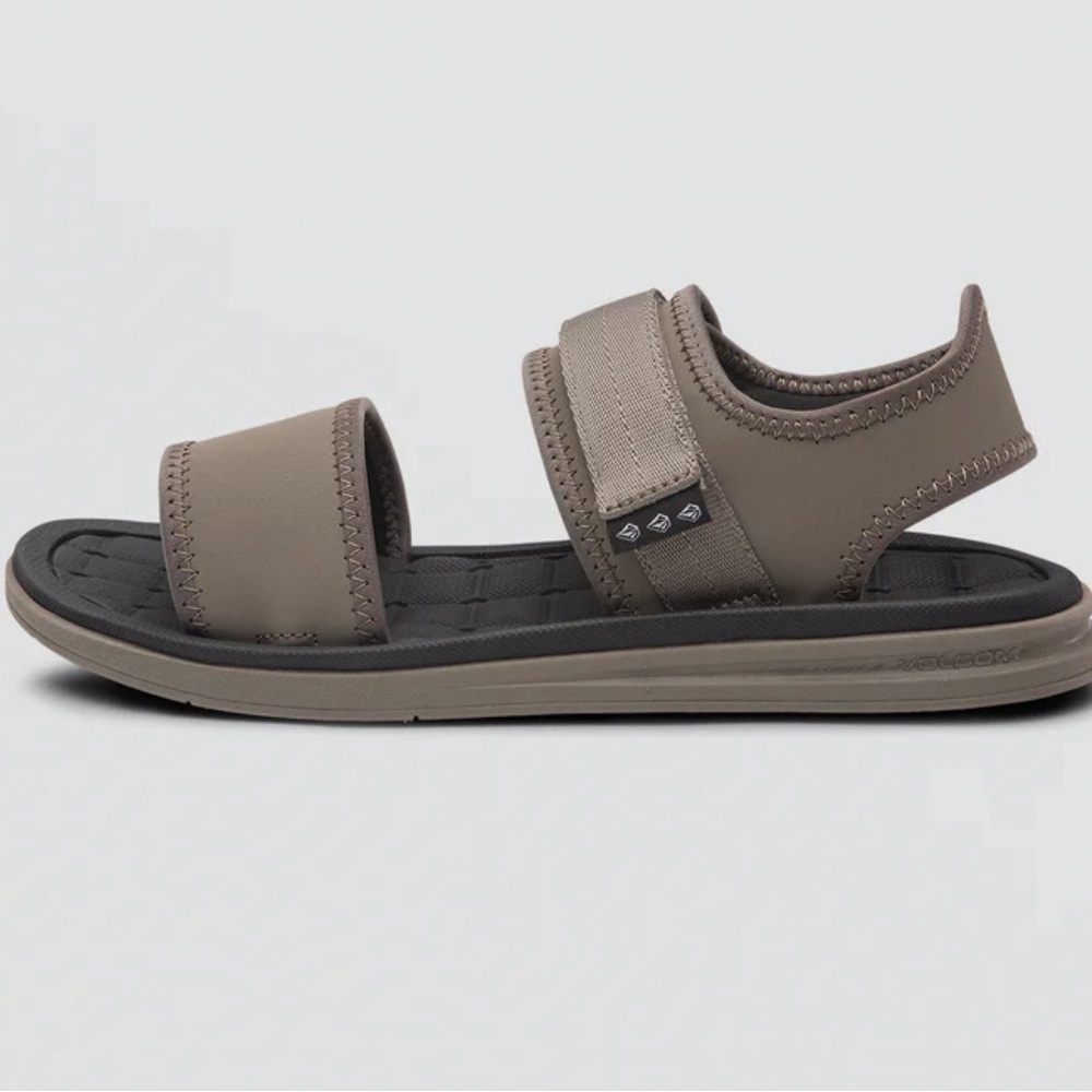 VOLCOM V.CO DRAFT SPORT SANDALS - KHAKI SIZE 12 🕶️ - Picture 2 of 11